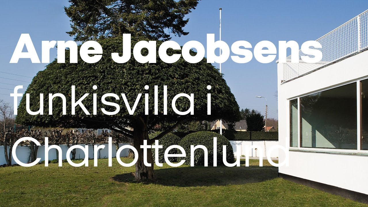 Arne Jacobsens eget hus i Charlottenlund