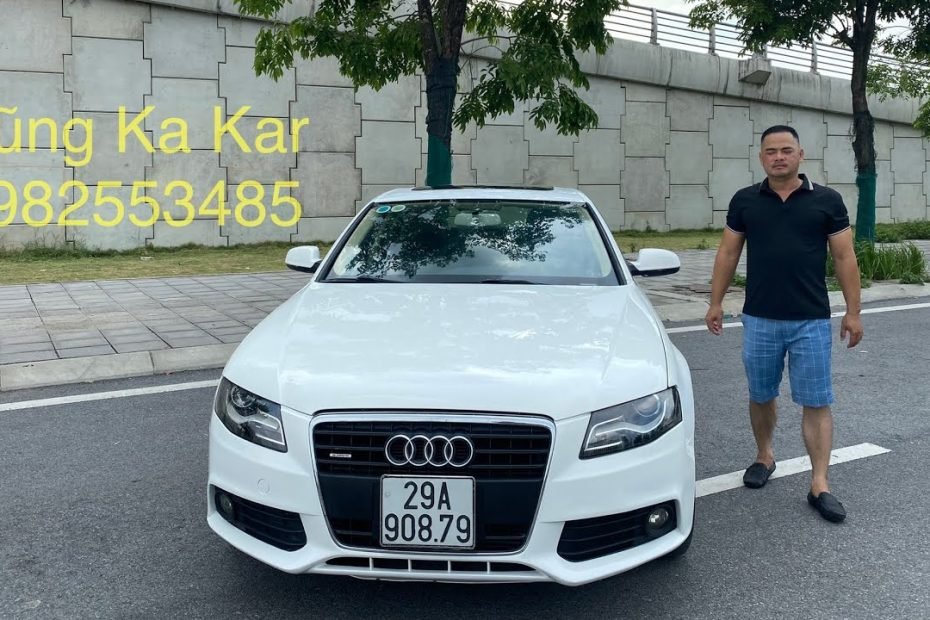Audi A4 sx 2009 Đk 2010 xe sang biển đẹp, giá quá hợp lí luôn. Lh: 0982553485 em Dũng ka kar