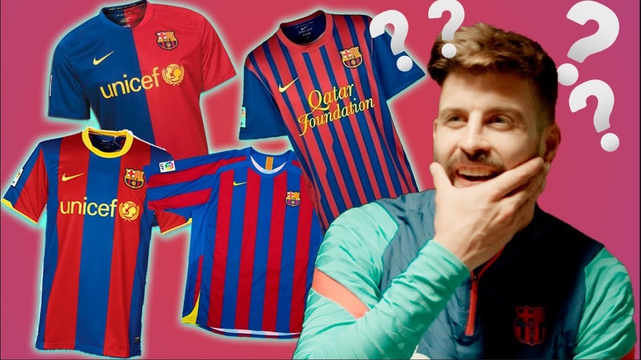 Can Gerard Piqué guess the season of these kits? 🤔 Can Gerard Piqué guess the season of these kits? 🤔
