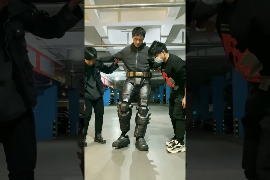 how to make costume robot batman suit up