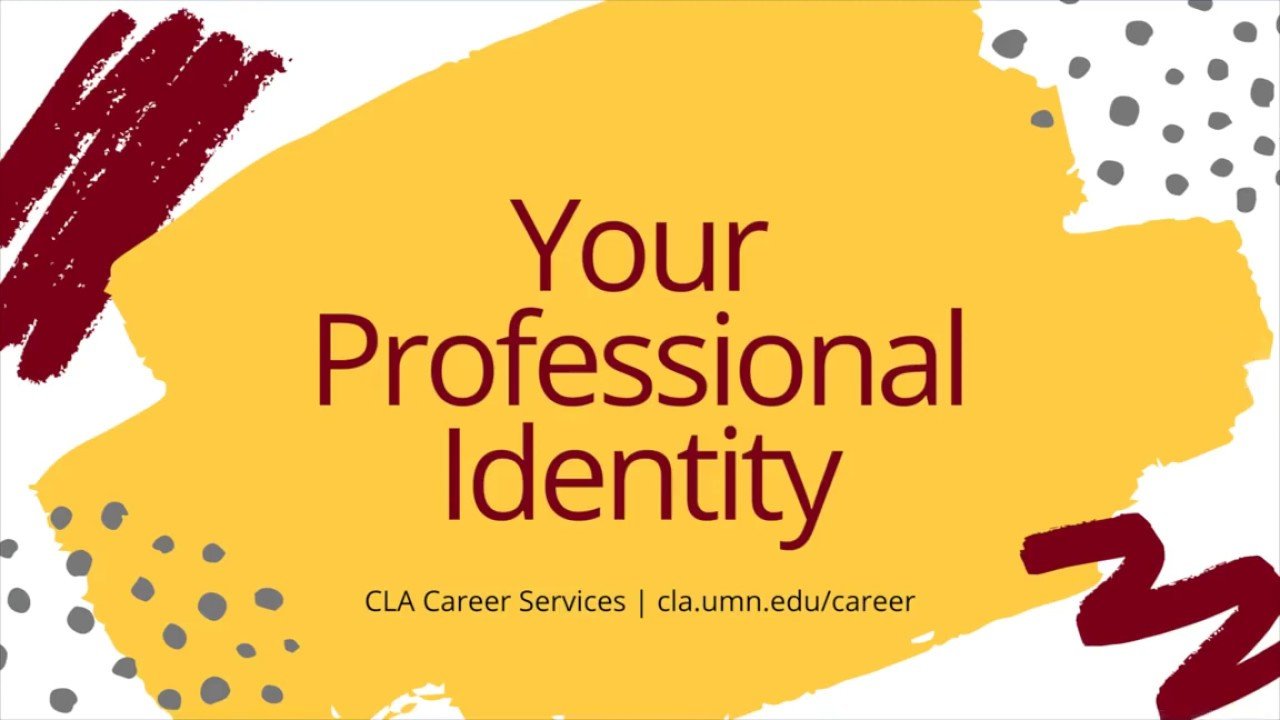 Your Professional Identity Your Professional Identity