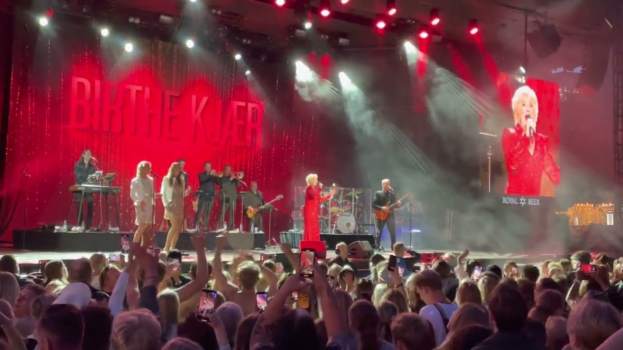Birthe Kjær, Fredagsrock, Tivoli, 29. juli 2022 Birthe Kjær, Fredagsrock, Tivoli, 29. juli 2022