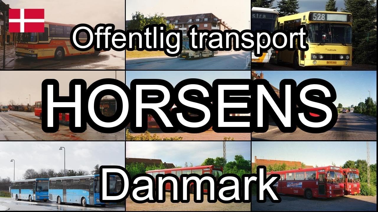 Horsens, Danmark. Offentlig transport Horsens, Danmark. Offentlig transport