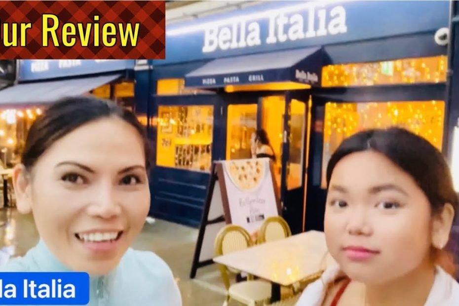 Is Bella Italia a good restaurant? Our review on its food and table services. My London Foodie Vlog