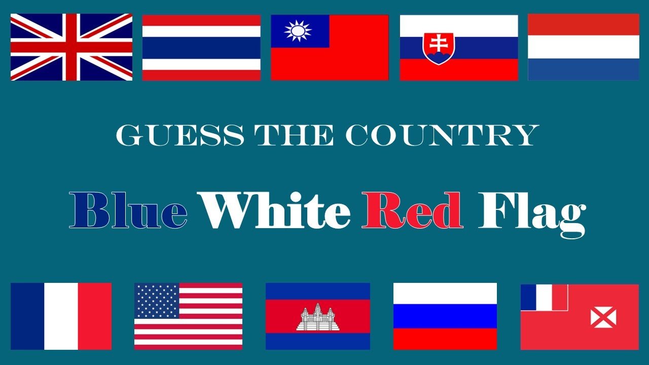 Flag Quiz l Guess The Flag l Blue White Red Flag: Guess The Country Flag Quiz l Guess The Flag l Blue White Red Flag: Guess The Country