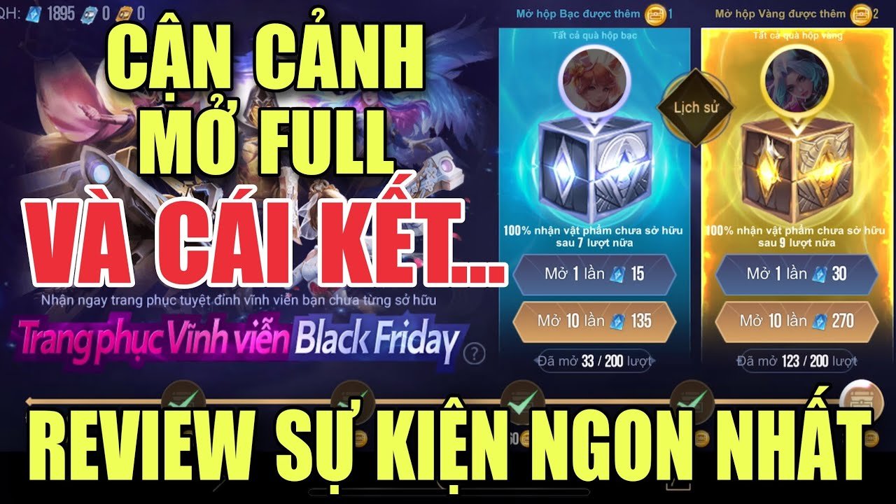Review Sự kiện Black Friday lãi tới 91% và cái kết nhận hơn 50 trang phục - Sự kiện ngon nhất đây Review Sự kiện Black Friday lãi tới 91% và cái kết nhận hơn 50 trang phục - Sự kiện ngon nhất đây
