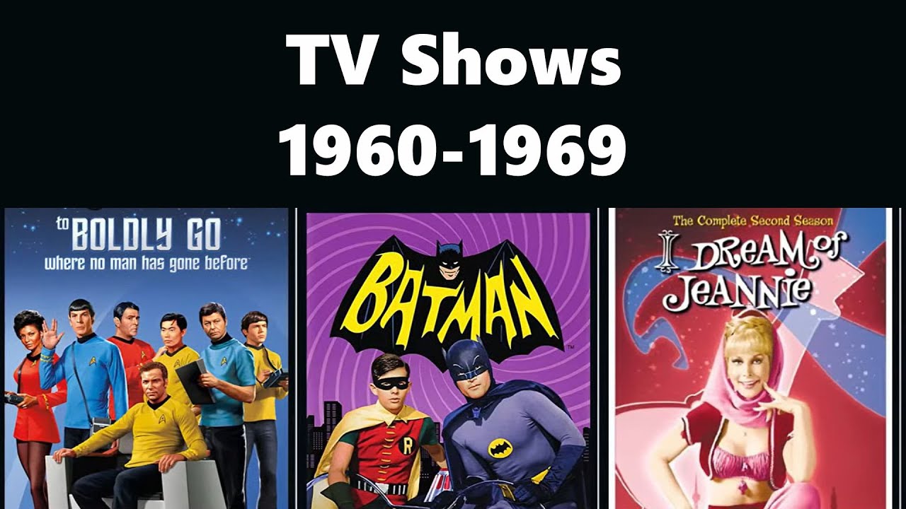 Shows 1960-1969 - Top 100 tv series of the 60s (1960s)