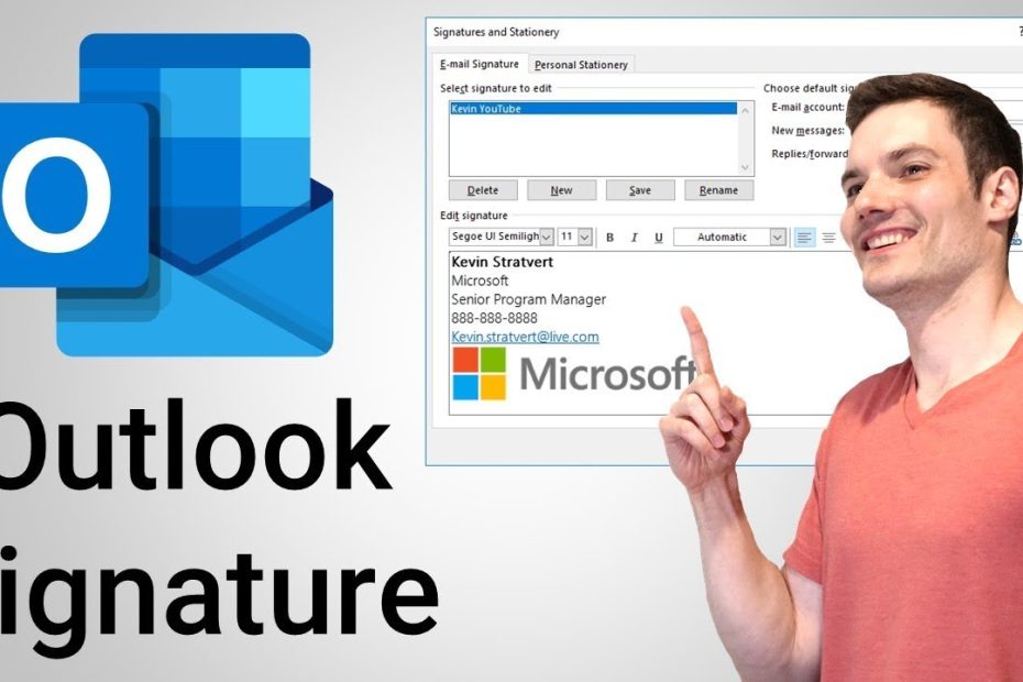 How to Add Signature in Outlook
