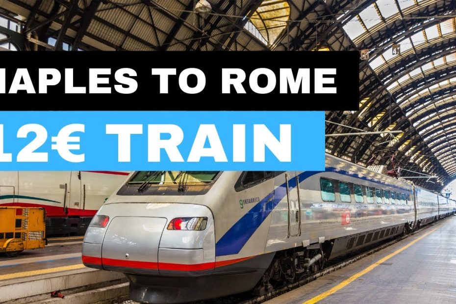 Naples to Rome double-decker cheapest train - Trenitalia experience 🤯