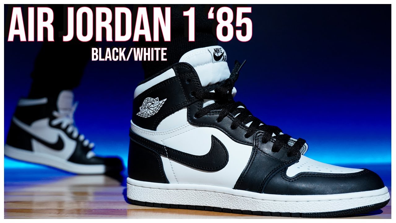 Air Jordan 1 High 85 Black/White