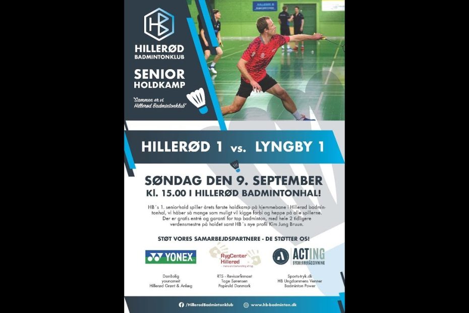 Hillerød 1 vs. Lyngby 1 - Live fra Acting bane 7 + 8