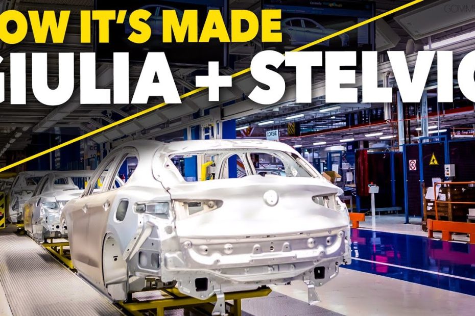 Alfa Romeo Giulia + Alfa Stelvio CAR Factory HOW IT'S MADE Production Plant Cassino
