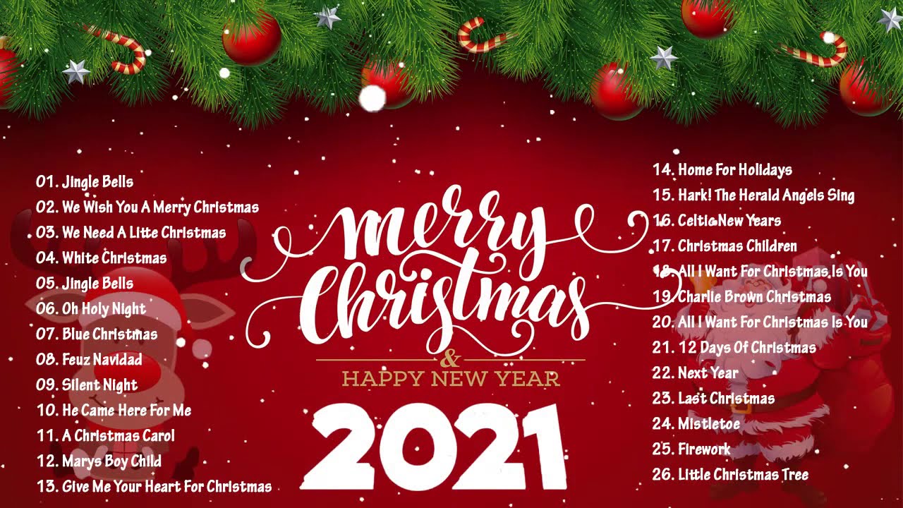 Glædelig jul 2021 Top julesange Afspilningsliste 2021 Bedste julemusik 2021