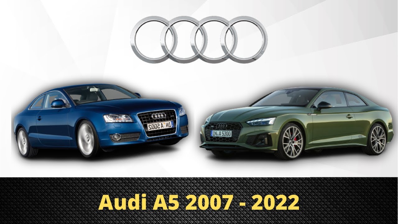 Audi A5 Evolution (2007 - 2022) | Audi A5 Then And Now