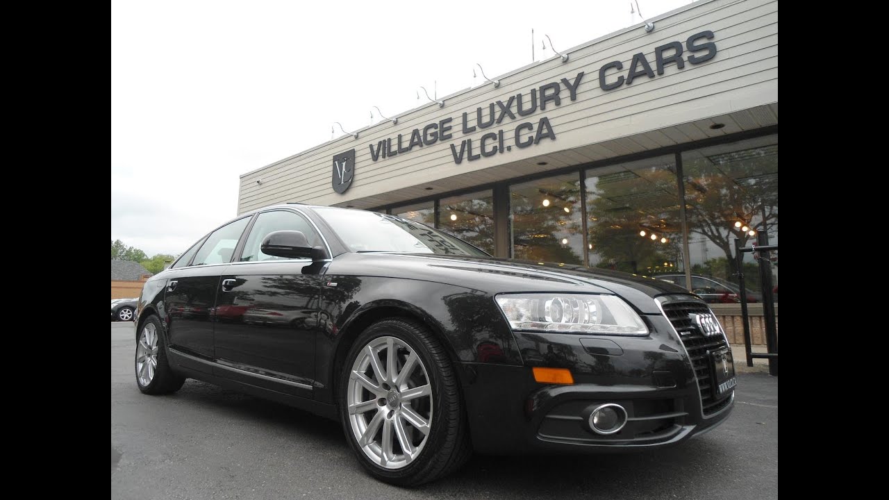 2010 Audi A6 S-Line in review - Village Luxury Cars Toronto Ontario