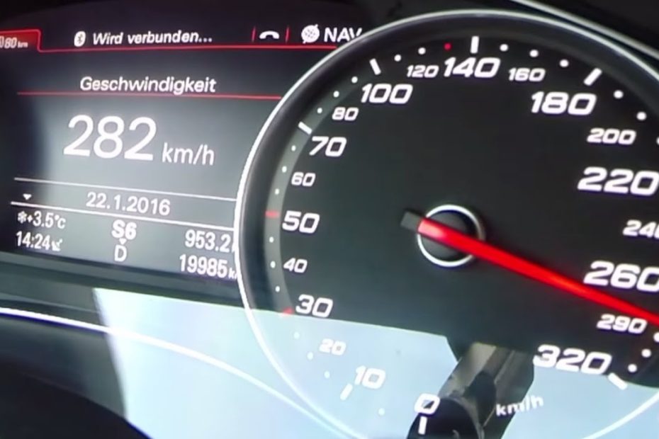 Audi RS7 Sportback 4.0 TFSI Acceleration FAST! 0-282 kmh AUTOBAHN Drive & Sound
