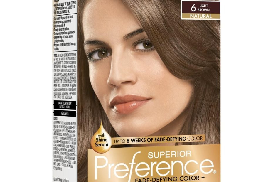 L'Oréal Paris Superior Preference Permanent Hair Color, 6 Light Brown -  Shop Hair Care At H-E-B