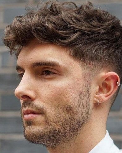 10 Curly Hairstyles And Beard Combos For Men - Mens Hairstyle 2020