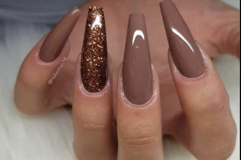 Gorgeous Brown Acrylic Nail Designs & Nail Ideas | Brown Acrylic Nails, Brown  Nails Design, Acrylic Nail Designs
