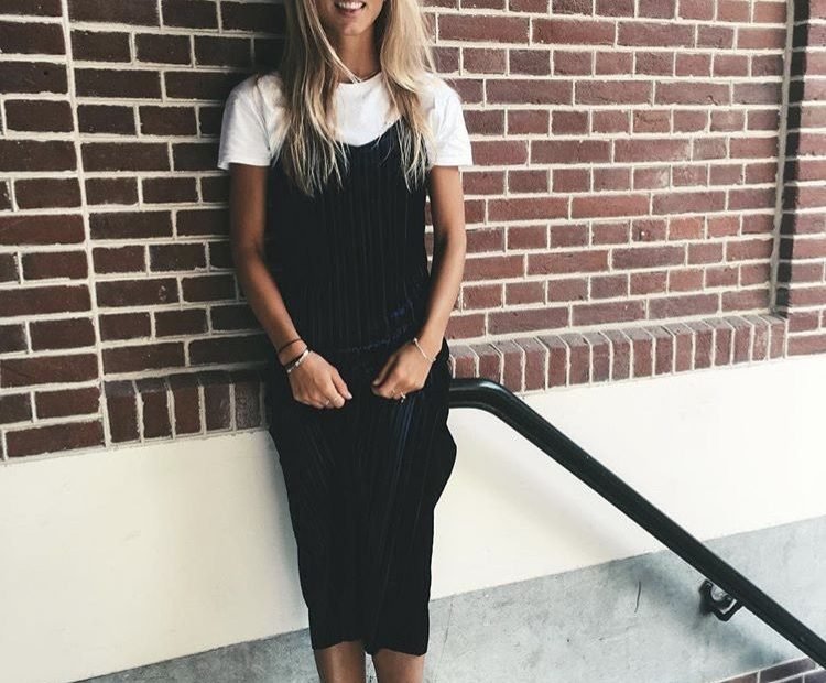 Simple Black Dress With White Shirt | Fancy Casual Outfits, Fashion,  Everyday Outfit Inspiration
