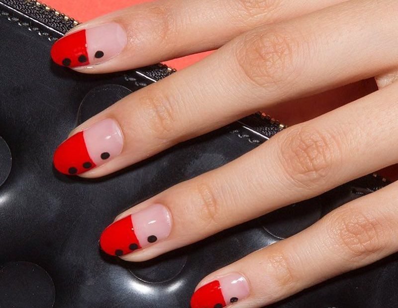 These Nail Designs Prove Black & Red Are The Best Combo