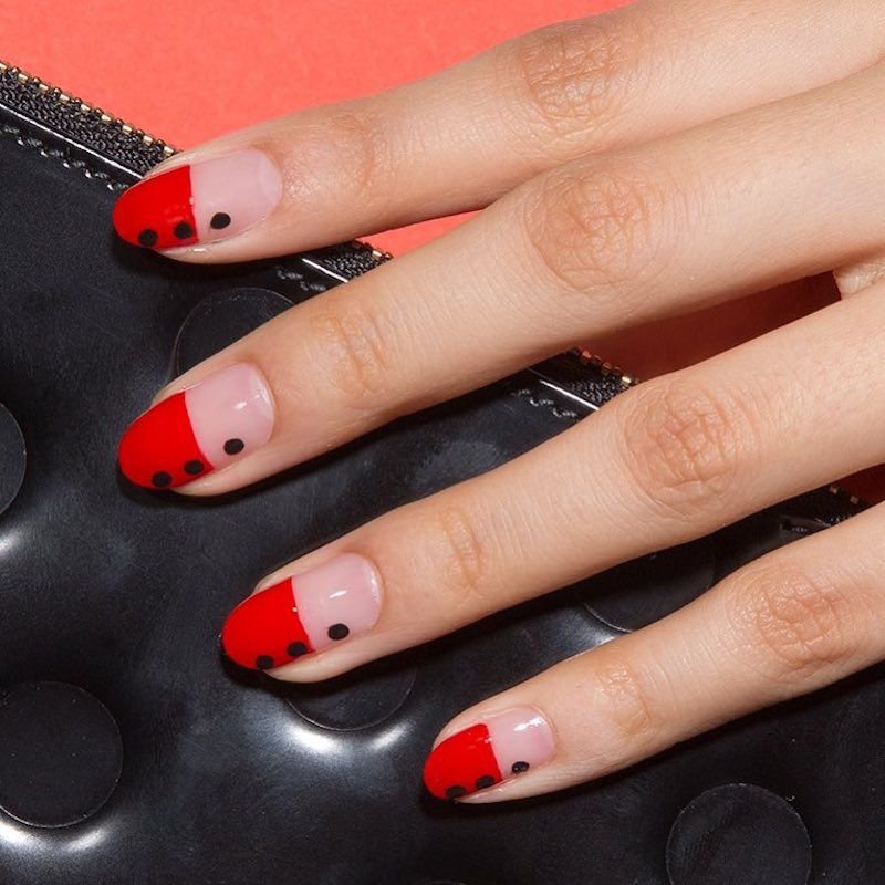 These Nail Designs Prove Black & Red Are The Best Combo