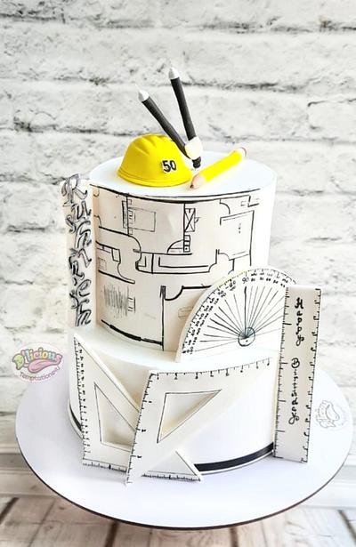 Cake tag: architect - CakesDecor Cake Tag: Architect - Cakesdecor