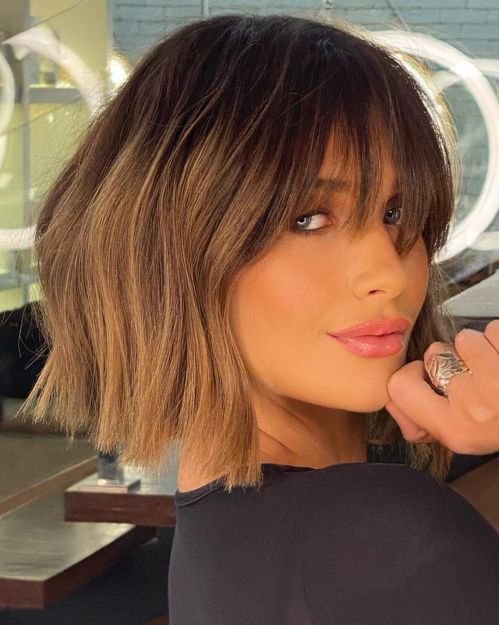 50 Classy Short Bob Haircuts And Hairstyles With Bangs For 2023