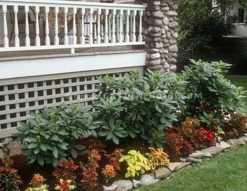 47 Beautiful Flower Beds Design Ideas For Your Front Yard | Landscaping  Around House, Front Yard Landscaping Design, Planting Flowers