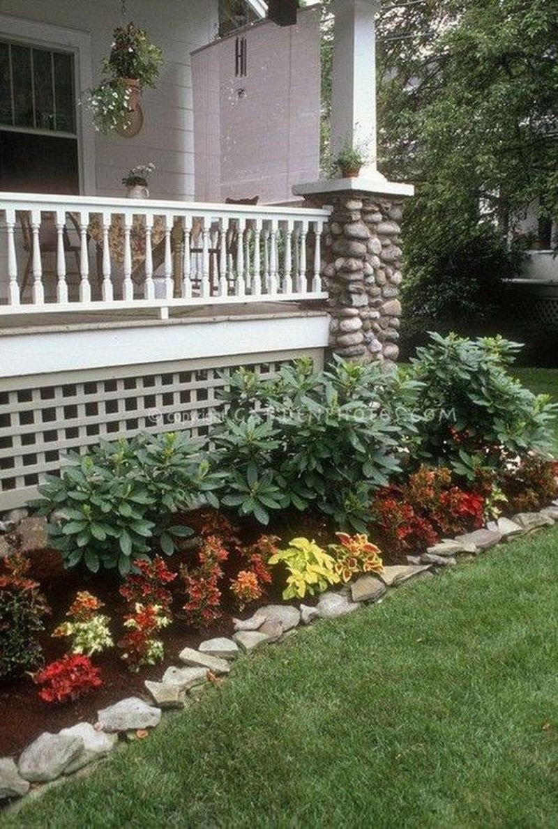 47 Beautiful Flower Beds Design Ideas for Your Front Yard | Landscaping around house, Front yard landscaping design, Planting flowers 47 Beautiful Flower Beds Design Ideas For Your Front Yard | Landscaping Around House, Front Yard Landscaping Design, Planting Flowers