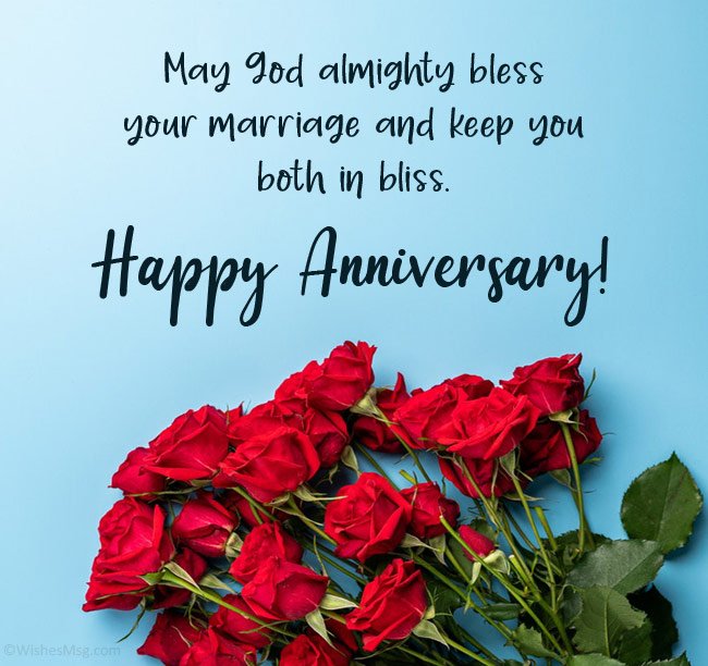Christian Wedding Anniversary Wishes - Religious Messages