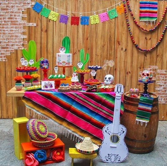 Decoración Fiesta Mexicana - Decoracion Para Fiestas