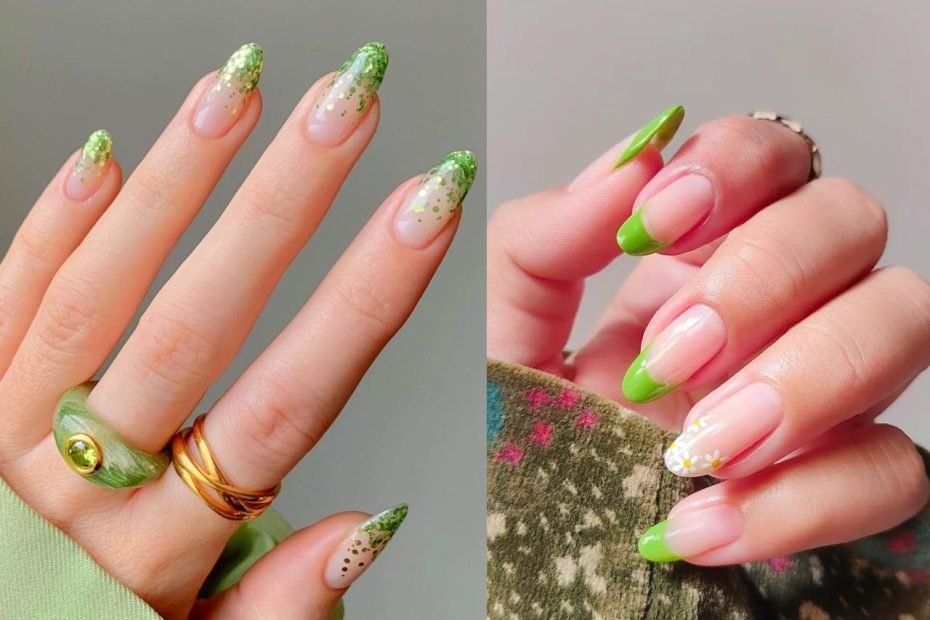 10 Diseños De Uñas En Color Verde Para Brillar En Primavera 2022 | Glamour