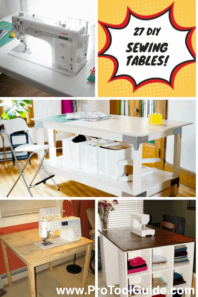 27 Artful DIY Sewing Table Plans 27 Artful Diy Sewing Table Plans