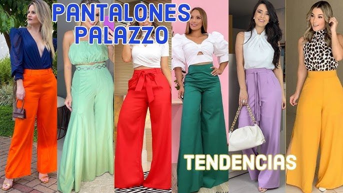 Pantalones Palazzo 2022 Pantalones Palazzo Para Fiestas - Youtube