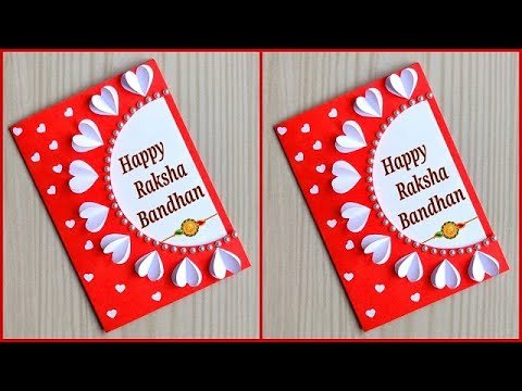 How To Make Rakshabandhan Card At Home / Rakshabandhan Cards Handmade / Rakhi  Card For Brother - Youtube