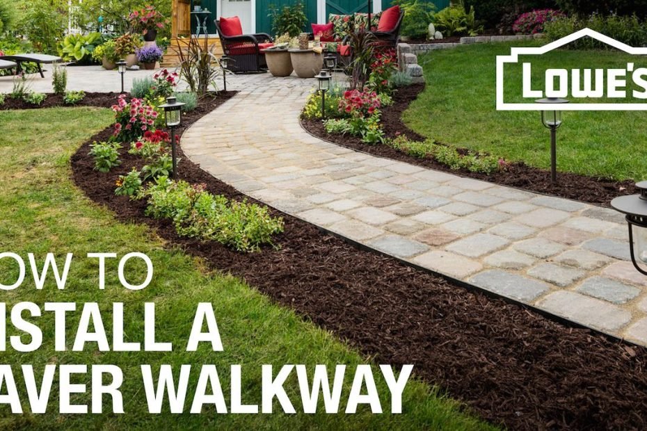 How To Design And Build A Paver Walkway