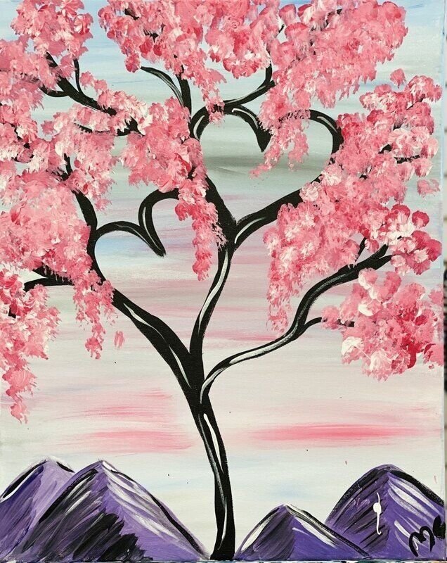 Spring Paint Party Ideas: Paint and Sip at Home Spring Paint Party Ideas: Paint And Sip At Home