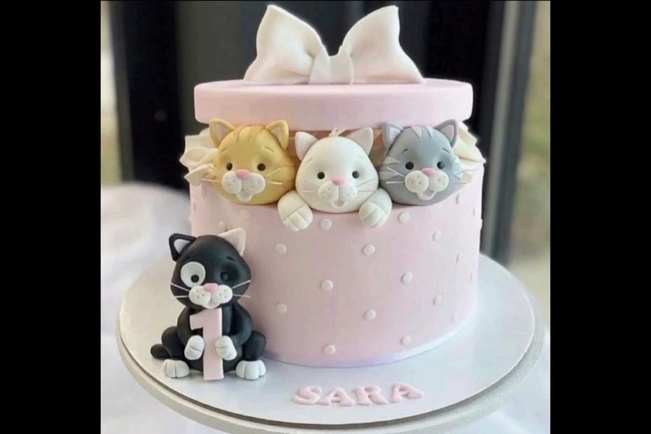 Cat Cake Ideas /Kids Birthday Cake Ideas - Youtube