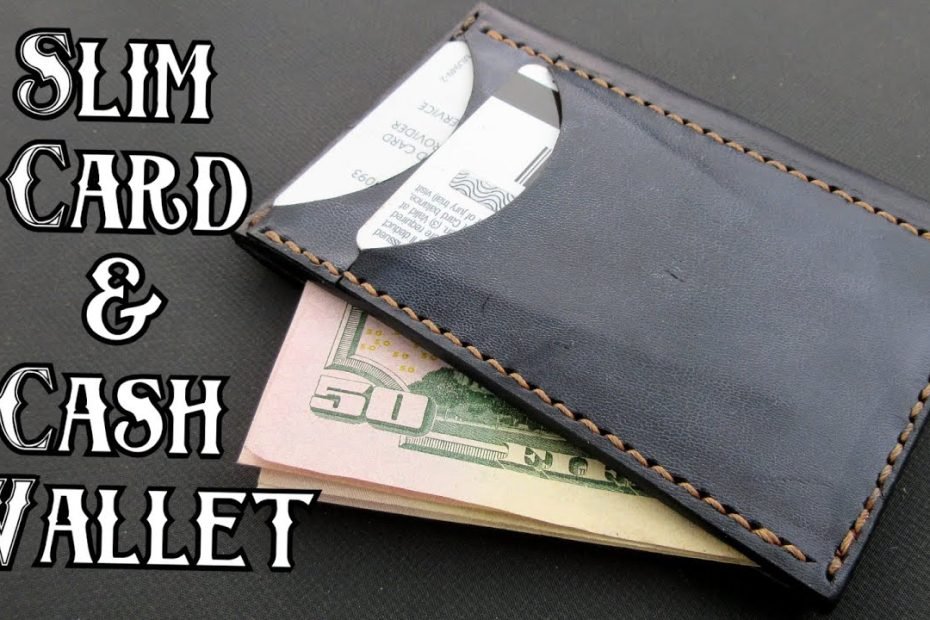Slim Leather Wallet Template Pack - Maze Leather