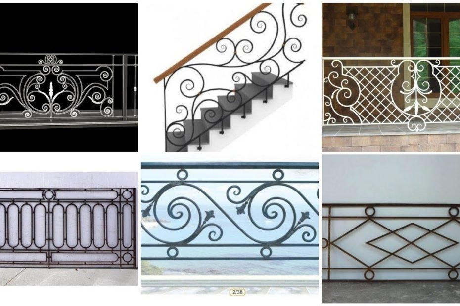 Modern Iron Railing Design 2022 | Parapet Staircase And Balcony Railing  Ideas - Youtube