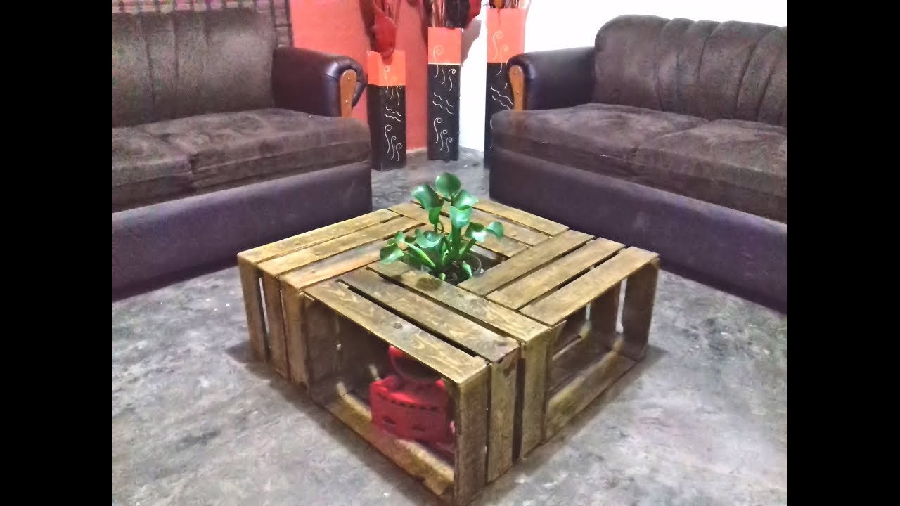 Mesa de centro vintage / Living room table - YouTube Mesa De Centro Vintage / Living Room Table - Youtube