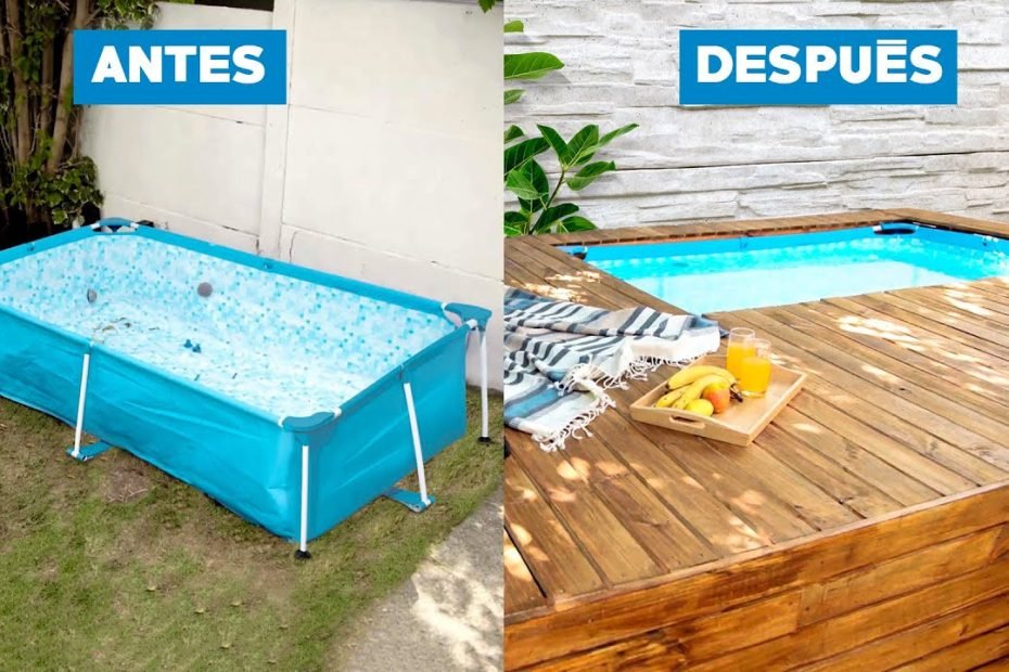 Cómo Hacer Un Deck De Madera Para Piscina - Youtube