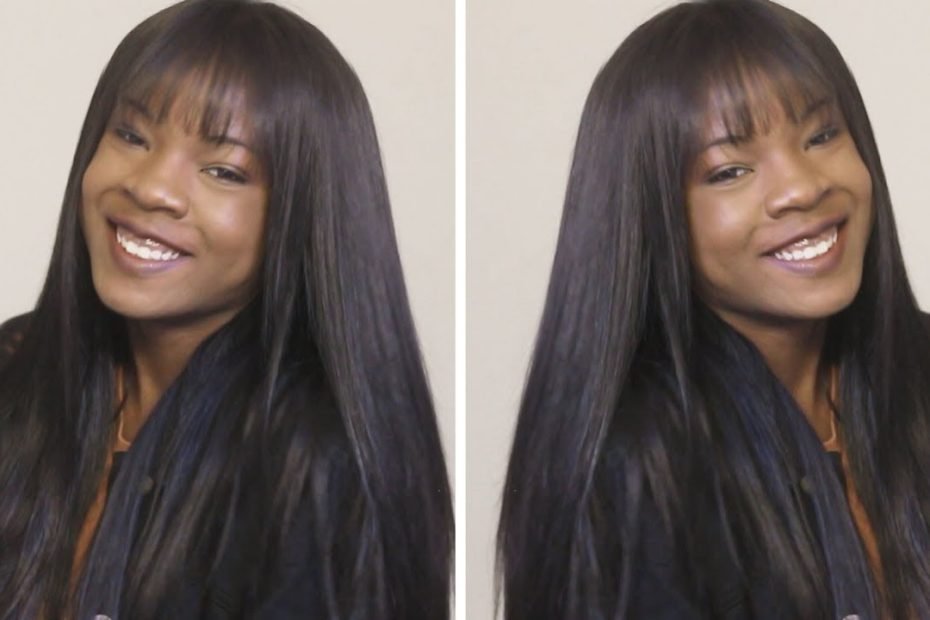 How To Do A Full Sew In With Bangs: Beginner Friendly Tutorial & Supernova  Hair Giveaway - Youtube