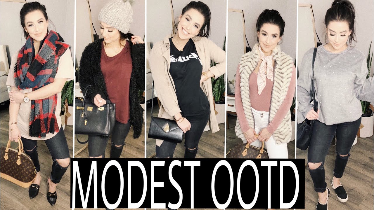 Cute & Modest Outfits | Tips - Youtube
