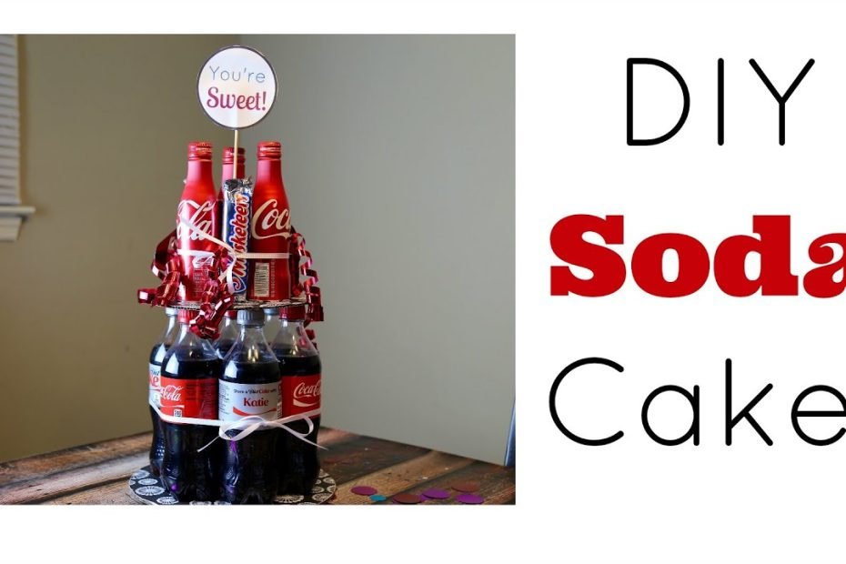 Diy Soda Cake! | Fun Summer Gift! | Some Of This And That - Youtube