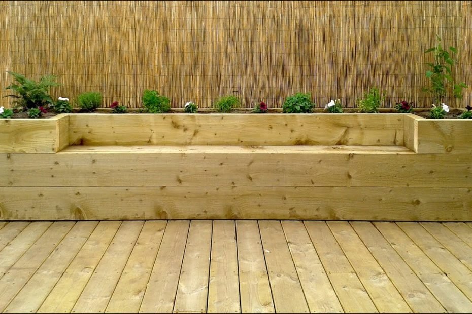 Softwood Decking & Raised Bed - Bench - Youtube