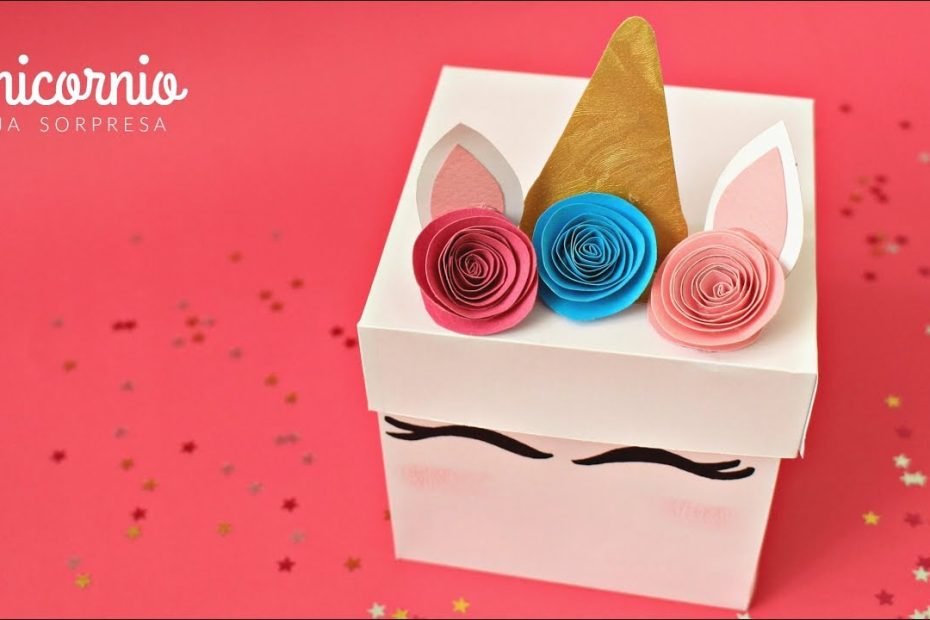 Caja De Unicornio 🦄 | Regalo Para Mi Mejor Amiga ♥ | Caja Sorpresa -  Youtube