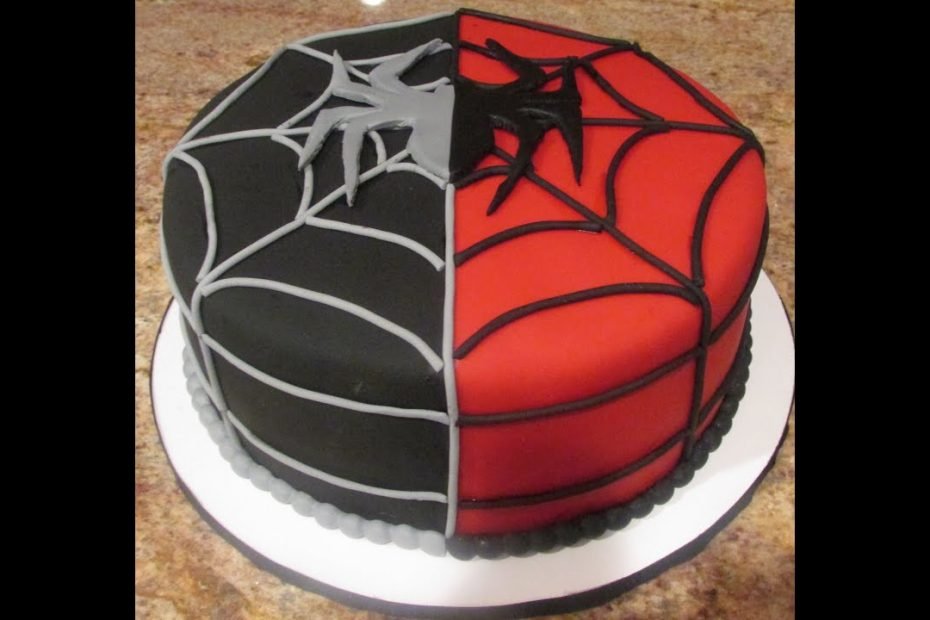 Marvel Spiderman Cake - Youtube