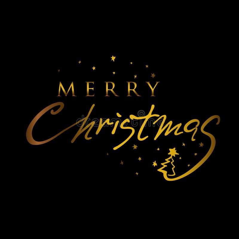 Merry Christmas Text Background. Golden Text on Black Background. Stock Illustration - Illustration of calligraphic, drawn: 163917125 Merry Christmas Text Background. Golden Text On Black Background. Stock Illustration - Illustration Of Calligraphic, Drawn: 163917125